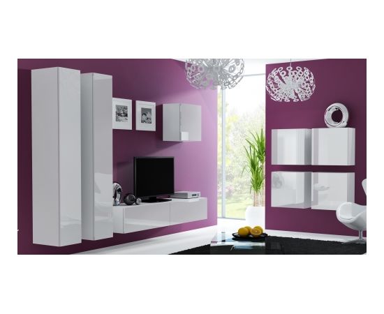 Cama Meble Cama Living room cabinet set VIGO 24 white/white gloss