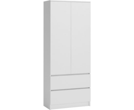 Top E Shop Topeshop SZAFA MALWA B bedroom wardrobe/closet 5 shelves 2 door(s) White