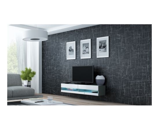 Cama Meble Cama Living room cabinet set VIGO NEW 13 grey/white gloss