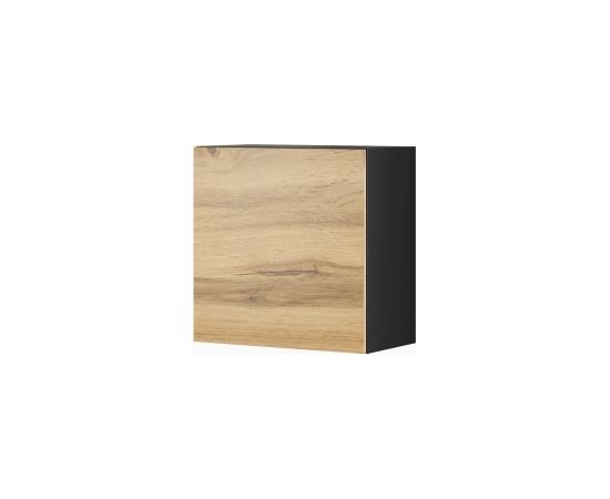 Cama Meble Cama living room cabinet set VIGO 22 black/wotan oak