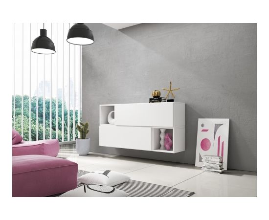 Cama Meble Cama living room furniture set ROCO 14 (2xRO1 + 2xRO6) white/white/white