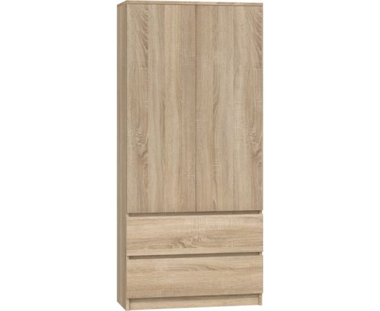 Top E Shop Topeshop SZAFA MALWA SON bedroom wardrobe/closet 5 shelves 2 door(s) Oak