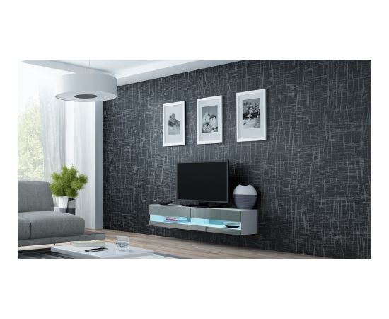 Cama Meble Cama Living room cabinet set VIGO NEW 13 white/grey gloss