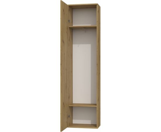 Top E Shop Topeshop DUO SZAFKA ARTISAN bedroom wardrobe/closet 2 shelves 1 door(s) Oak