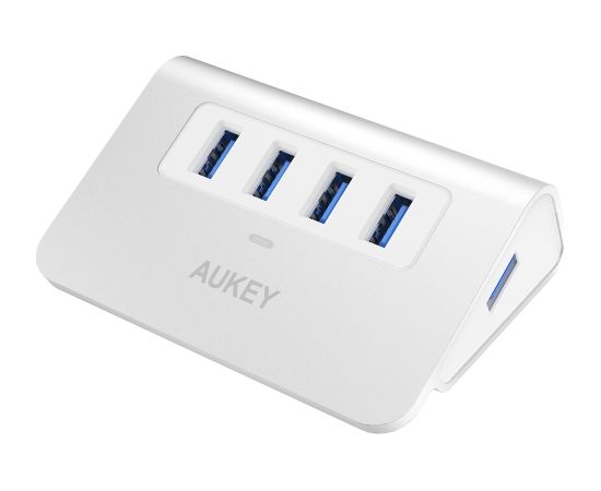AUKEY CB-H5 Aluminium HUB USB-A | 4in1 | 4xUSB 3.0 | 5Gbps USB / Type-C Hub
