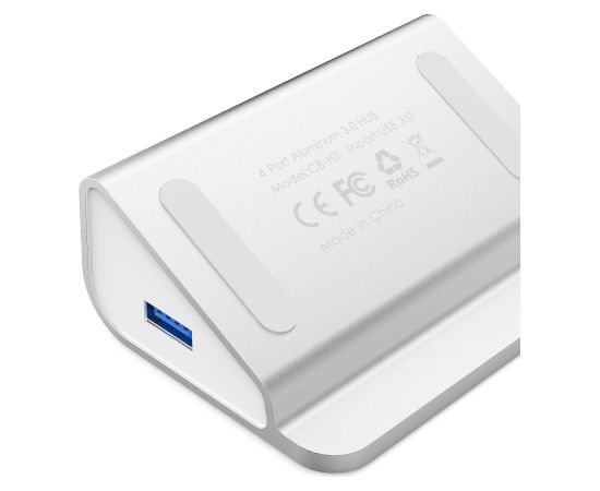 AUKEY CB-H5 Aluminium HUB USB-A | 4in1 | 4xUSB 3.0 | 5Gbps USB / Type-C Hub