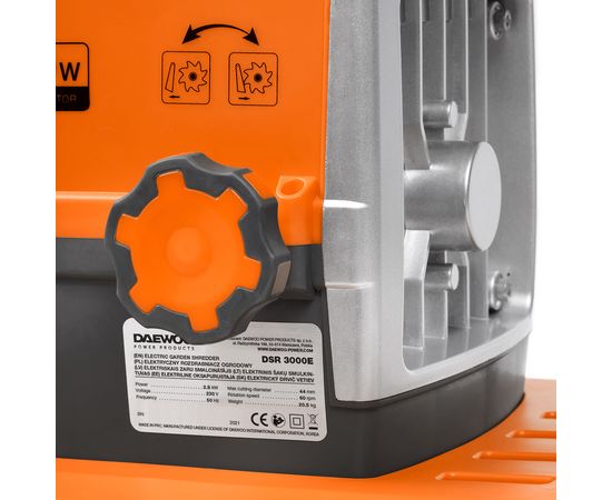 DAEWOO DSR 3000E Elektriskais zaru smalcinātājs Zaru smalcinātāji