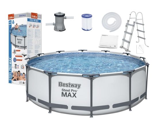 Baseins Bestway „Steel Pro Max" 366 x 100 cm