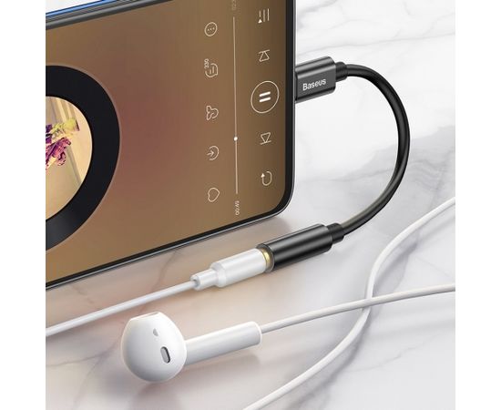 Адаптер USB C штекер - 3,5 mm stereo pesa BASEUS