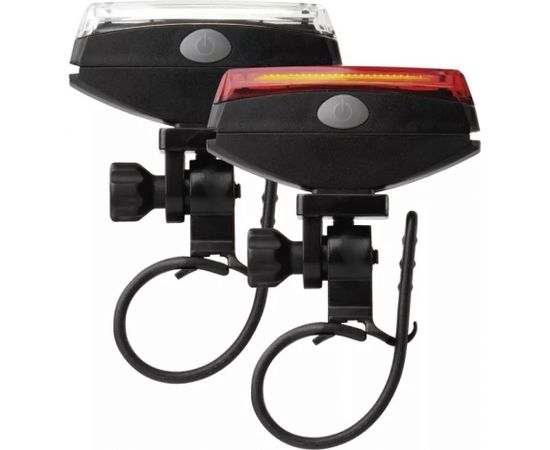 Комплект светодиодных фонарей для велосипеда *передний и задний), 22lm, CR2032, EMOS