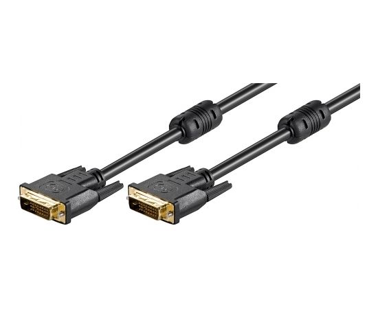 Goobay DVI-D Full HD кабель Double Link, 2,0 м позолоченный