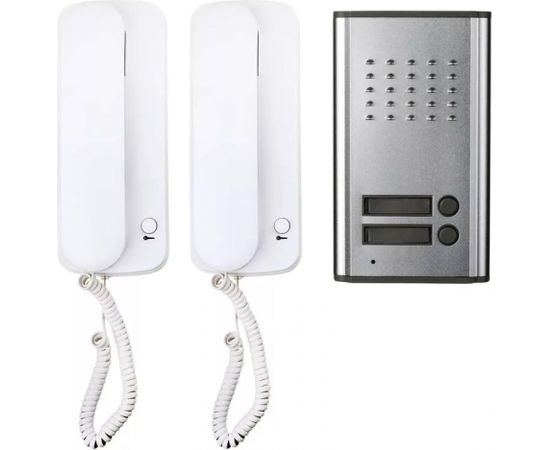 Domofons, durvju  sakaru komplekts ar  2 klausulēm, H1086, EMOS