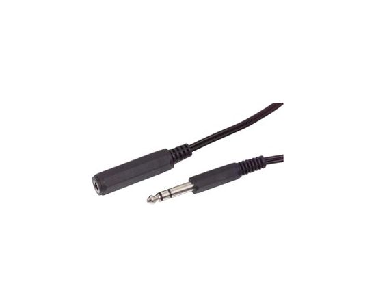 Goobay Vads 6.3mm-6.3mm stereo kontaktdakšiņa-ligzda 5m