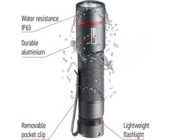 Lukturis, mitruma izturīgs IP65, ULTIBRIGHT 60, CREE LED, 170lm, 1xAA, EMOS