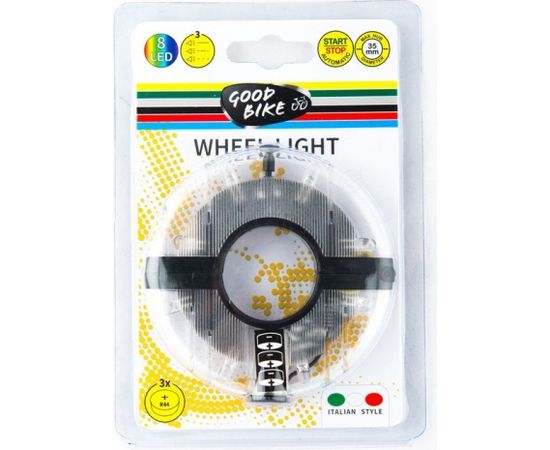 Velo spieķu lukturis UFO 8LED