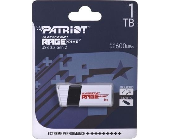 Pendrive Patriot Patriot Rage Prime 600 MB/s 1TB USB 3.2 8k IOPs