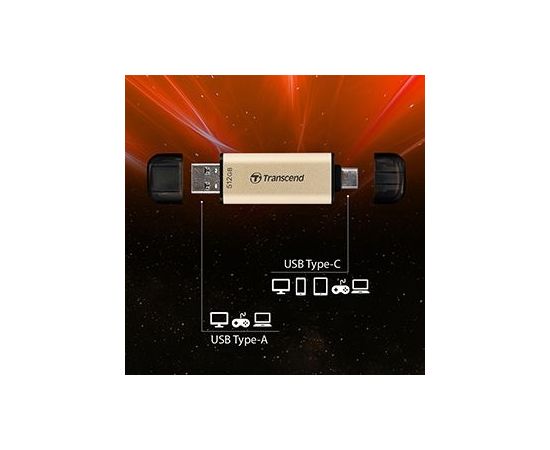 Pendrive Transcend JetFlash 930C 512GB (TS512GJF930C)