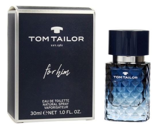 Tom Tailor Tom Tailor For Him EDT 30ml Vīriešu Smaržas