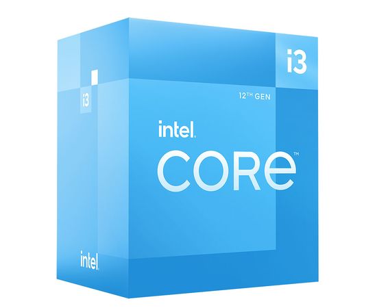 Intel i3-12100, 3.30 GHz, FCLGA1700, Processor threads 8, Packing Retail