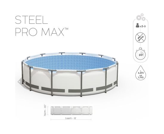 Baseins Bestway „Steel Pro Max" 366 x 76