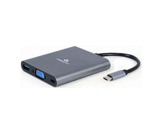 I/O ADAPTER USB-C TO HDMI/USB3/6IN1 A-CM-COMBO6-01 GEMBIRD