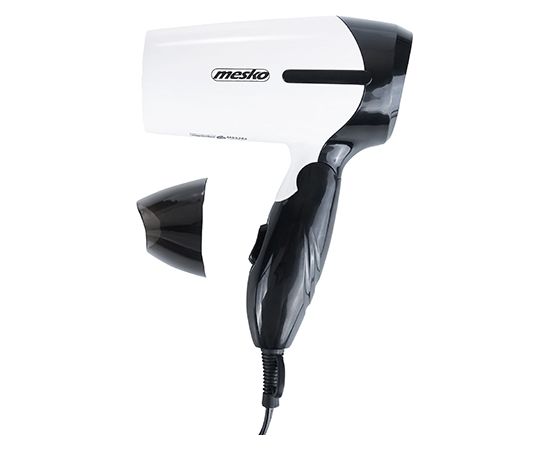 Mesko Hair Dryer MS 2262 1000 W, Number of temperature settings 2, Black/White