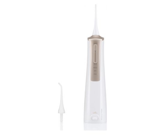 ETA Oral Irrigator Sonetic ETA270890000 Cordless, 200 ml, Number of heads 2, White/Gold