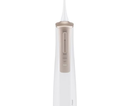 ETA Oral Irrigator Sonetic ETA270890000 Cordless, 200 ml, Number of heads 2, White/Gold