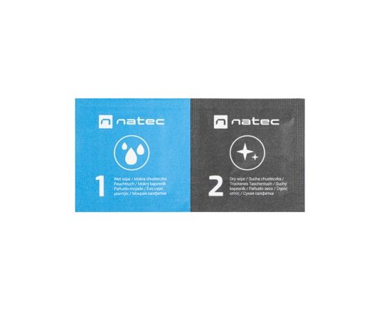 Natec Sanitazing Wipes, Raccoon, 50-pack Очистка и химические вещества