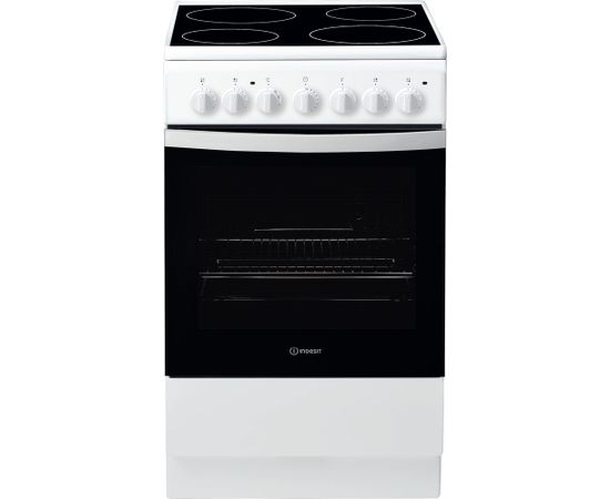 INDESIT IS5V4PHW/E elektriskā plīts 50cm Elektriskās plītis
