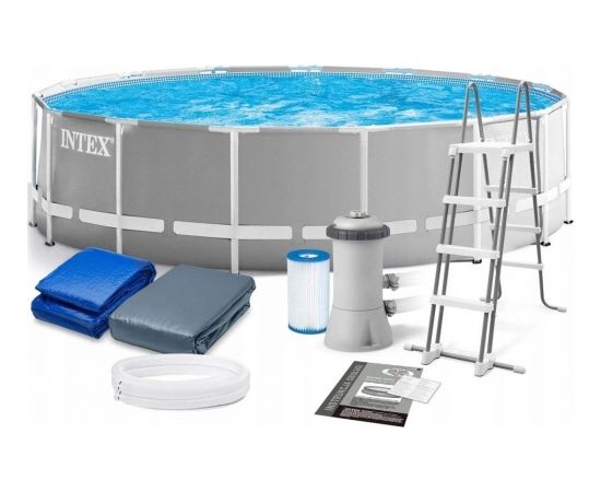 Intex Frame Pool 126726GN baseins 457x122cm + sūknis