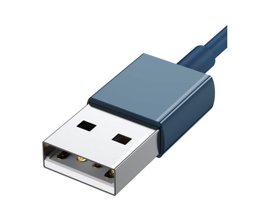 USB cable 3in1 Baseus Superior Series, USB to micro USB / USB-C / Lightning, 3.5A, 1.2m (blue)