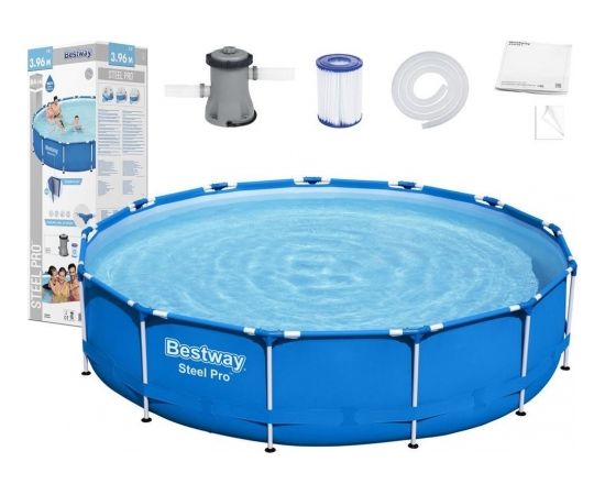 Bestway Steel Pro Frame Pool Ø396x84cm zils, baseins