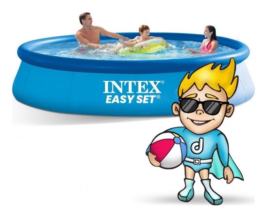 Intex izplešanās baseins Easy Set 396cm