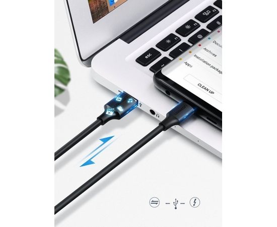 Ugreen USB - USB Type C cable 2 A 0,5m black (60115)