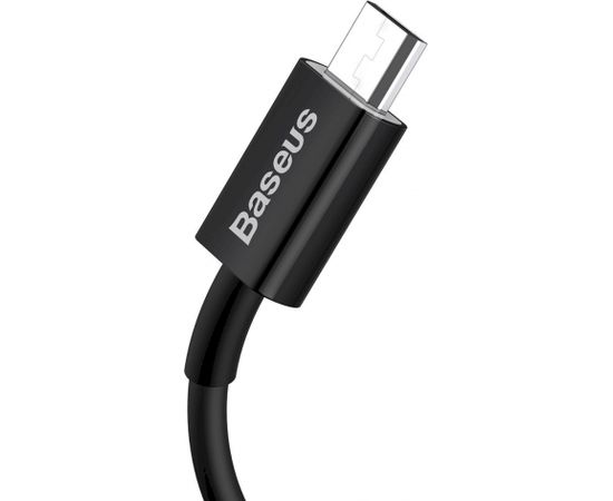 Baseus Superior Series Cable USB to micro USB, 2A, 1m (black)