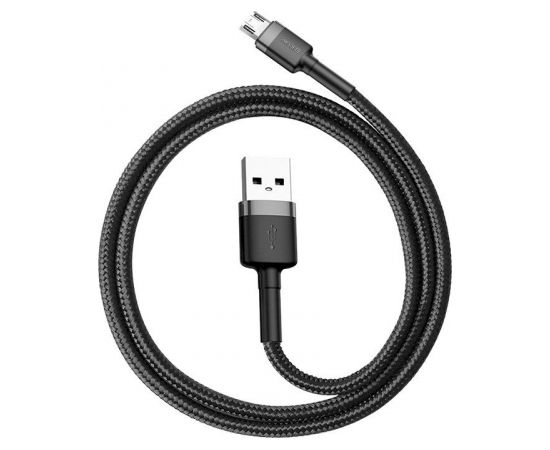 Baseus Cafule Micro USB cable 2.4A 0,5m (gray + black)