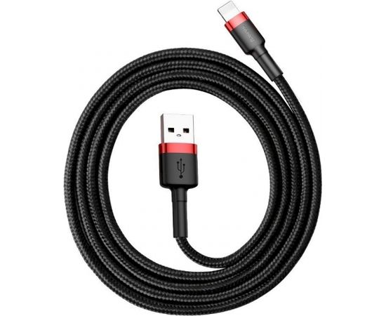 Baseus Cafule USB Lightning Cable 2,4A 0,5m (Red+Black)