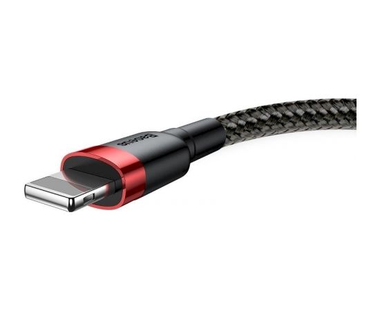 Baseus Cafule USB Lightning Cable 2,4A 0,5m (Red+Black)