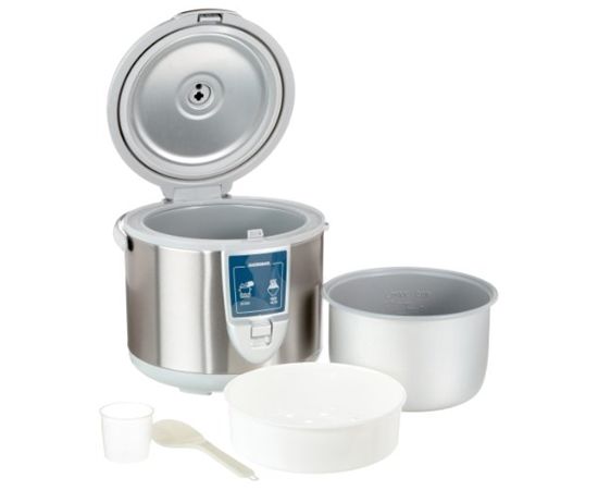 Gastroback Rice cooker  42507 Inox/ White, 450 W, 3 L