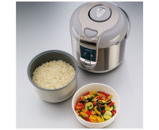 Gastroback 42507 Rice cooker Inox/ White, 450 W, 3 L