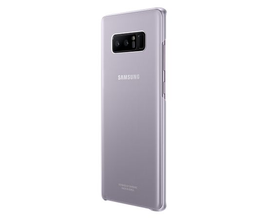 Samsung Galaxy Note 8 cover Clear Orchid Grey