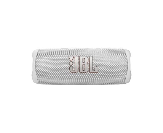 JBL Flip6 Portable Waterproof Speaker - White portatīvā skanda