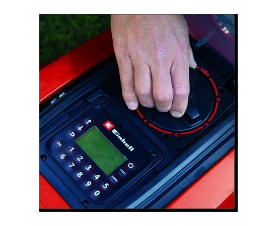 Einhell FREELEXO 1200 LCD BT Robotic lawn mower Battery Red