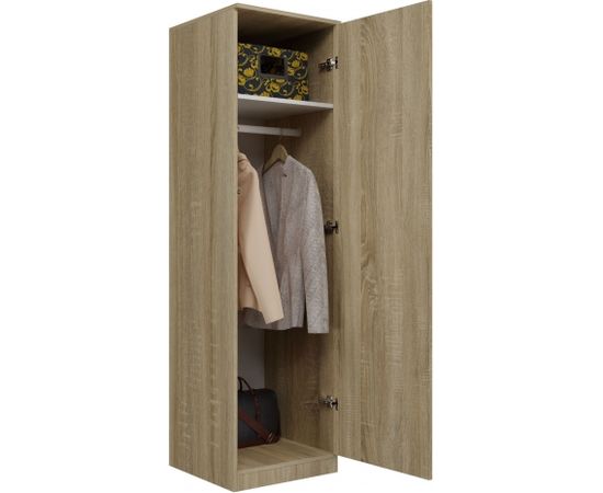 Top E Shop Topeshop SD-50 SON KPL bedroom wardrobe/closet 5 shelves 1 door(s) Oak