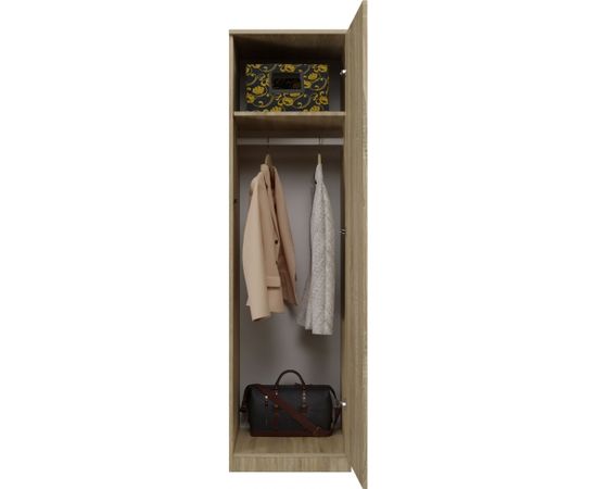 Top E Shop Topeshop SD-50 SON KPL bedroom wardrobe/closet 5 shelves 1 door(s) Oak