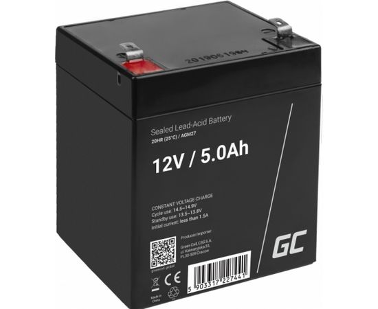 Green Cell AGM27 UPS battery Sealed Lead Acid (VRLA) 12 V 5 Ah