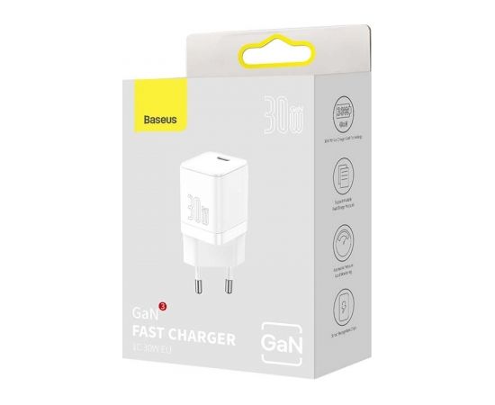 Baseus GAN3 Fast Charger 1C 30W (white)