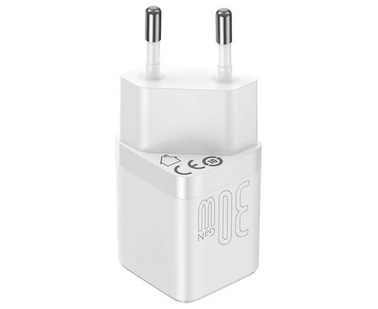 Baseus GAN3 Fast Charger 1C 30W (white)