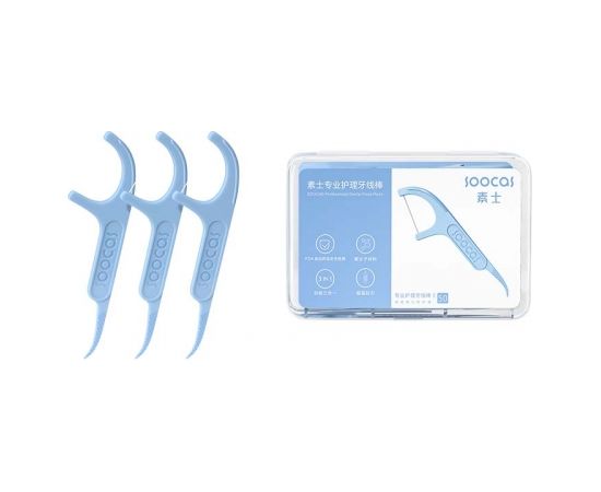 Dental floss stick Soocas D1 50 pcs